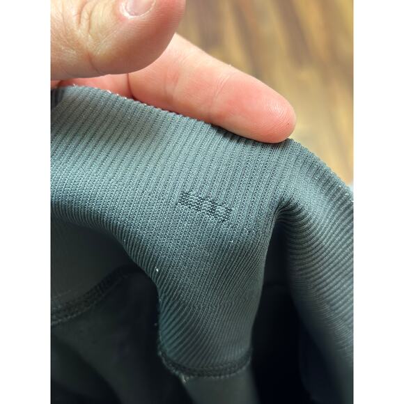 Lululemon Leggings Women's Apx Sz 8 Ebb To Street Tight Stone Wash Graphite Gray - Picture 6 of 6